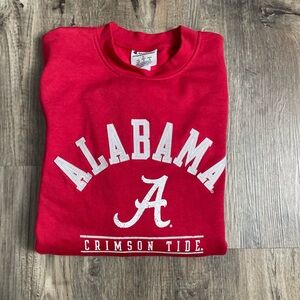 Alabama Crimson Tide Red Sweatshirt champion size L
